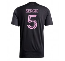 Inter Miami Sergio Busquets #5 Koszulka Wyjazdowa 2025-26 Krótki Rękaw